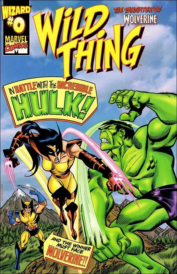 Wild Thing #0 — Standard cover, cover by Ron Frenz (pencils); Sal Buscema (inks); Tom Smith (colors)