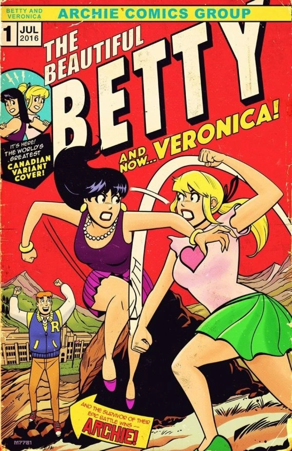 Betty and Veronica #1 — Stadium Comics Marco D'Alfonso Variant, cover by Marco D'Alfonso