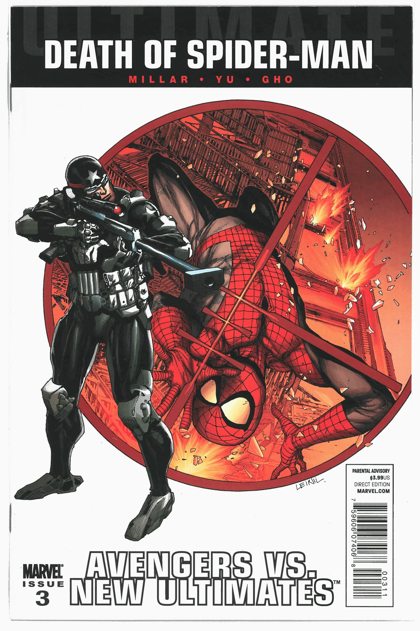 Ultimate Avengers vs. New Ultimates #3 — Regular cover