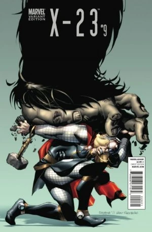 X-23 #9 — 1:15 Chris Stevens Thor Goes Hollywood Variant