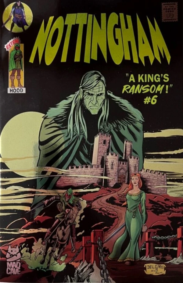 Nottingham #6 — 3-D Comics Kevin Delgado Foil Variant