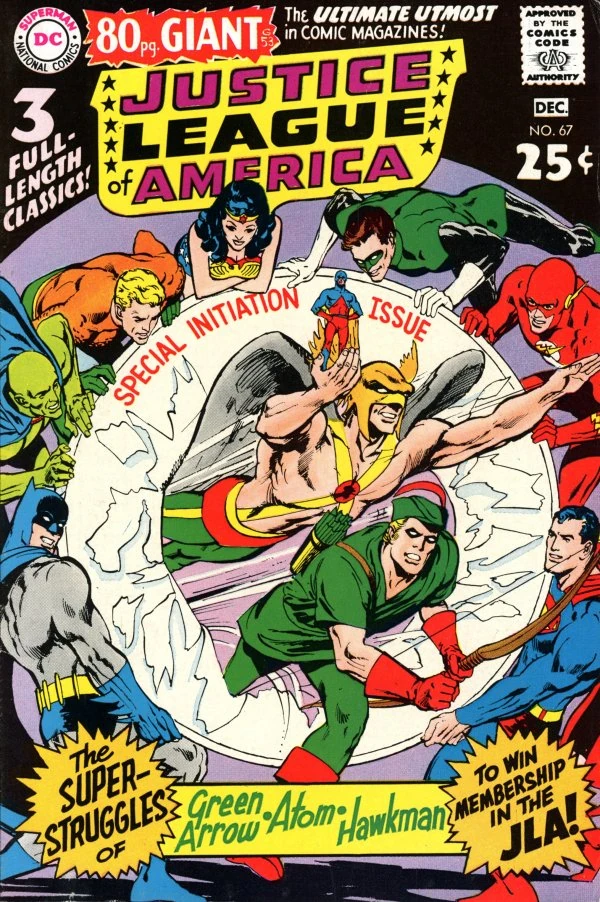 Justice League of America #67 — Standard cover