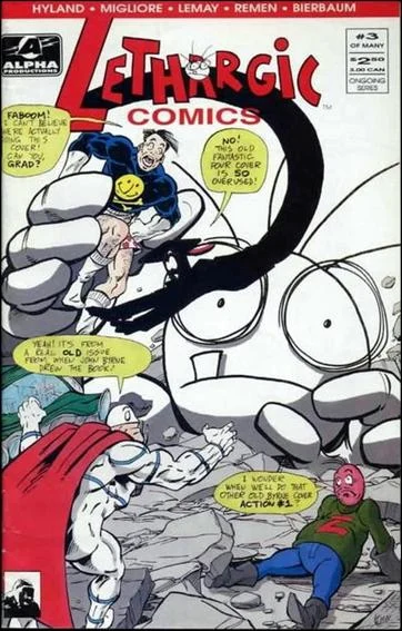 Lethargic Comics #3 — Standard cover