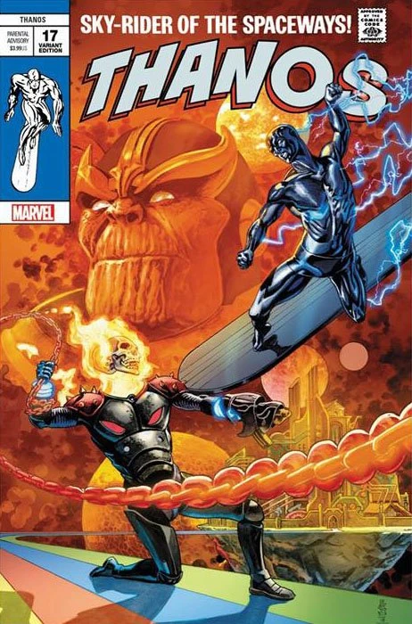 Thanos #17 — J.G. Jones Variant / J.G. Jones Virgin Variant