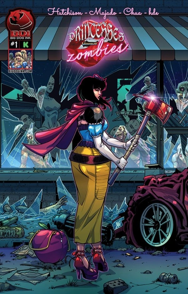 Princesses vs. Zombies #1 — Cover A Caio Majado, cover by Caio Majado