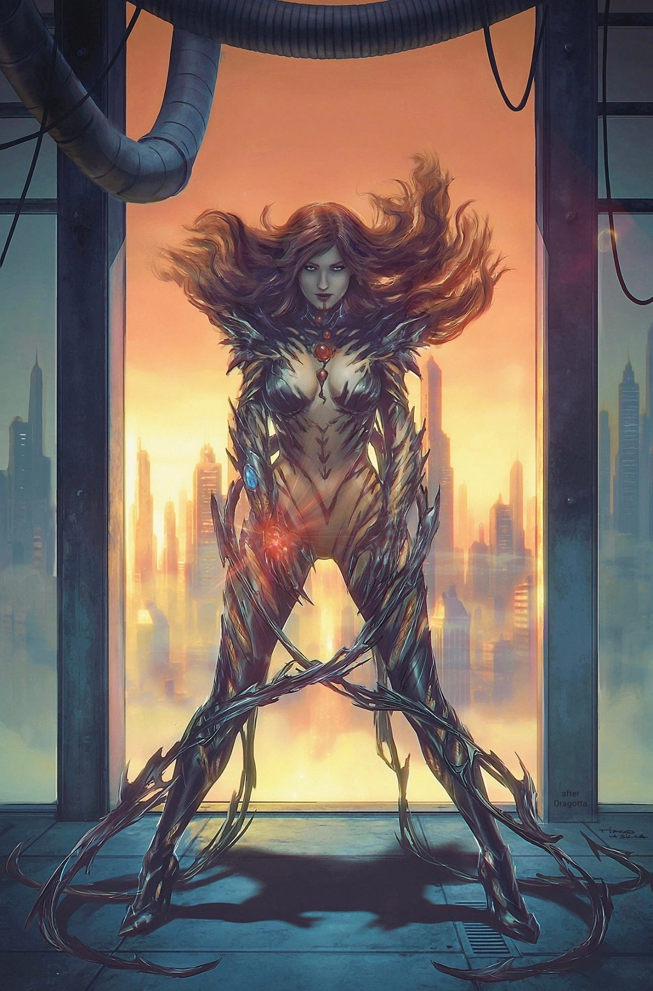 Witchblade #19 — Absolute Batman #1 Homage, cataloged by CoverLineage