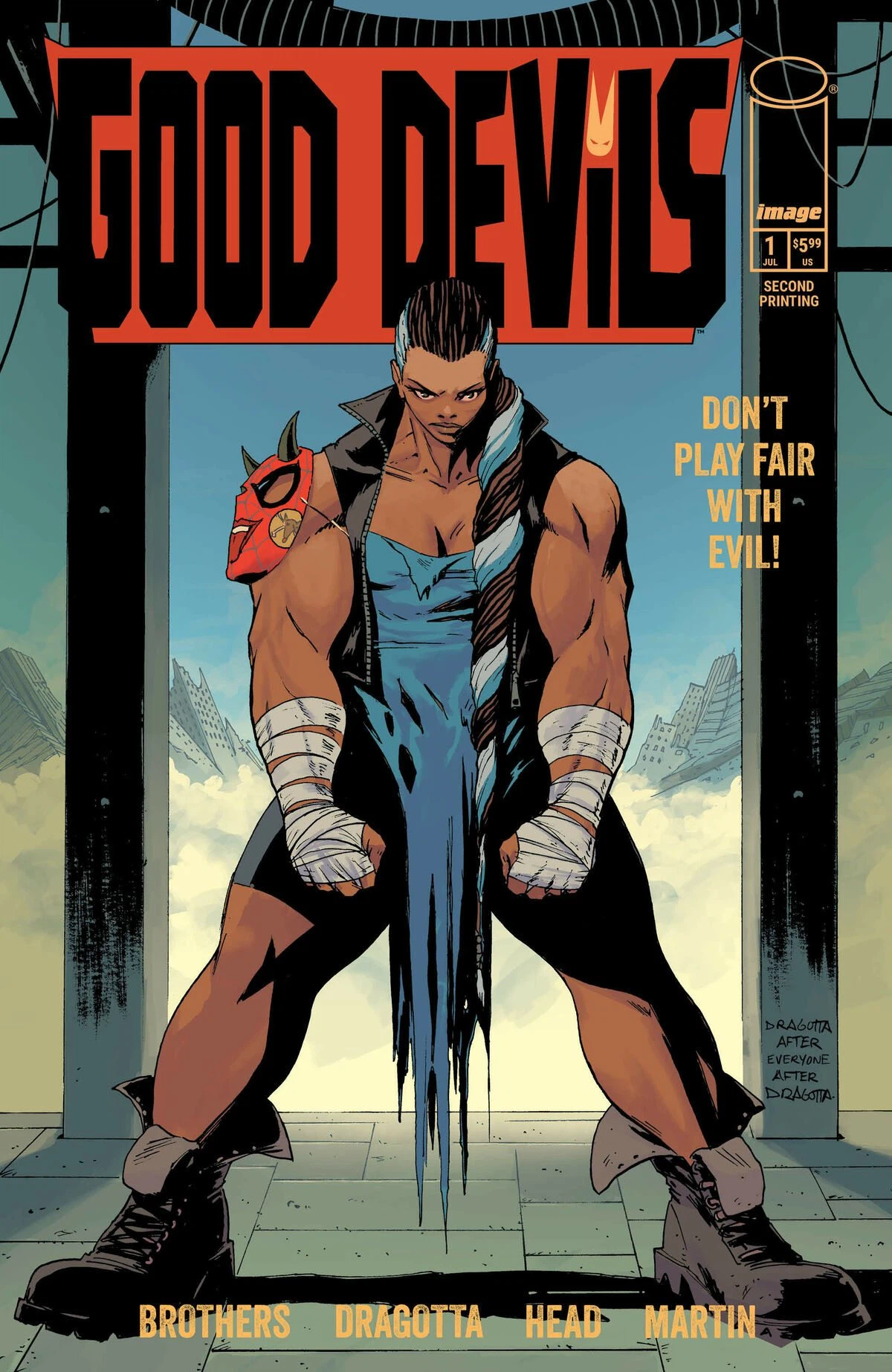 Good Devils: Don't Play Fair with Evil One-shot — Absolute Batman #1 Homage, cataloged by CoverLineage