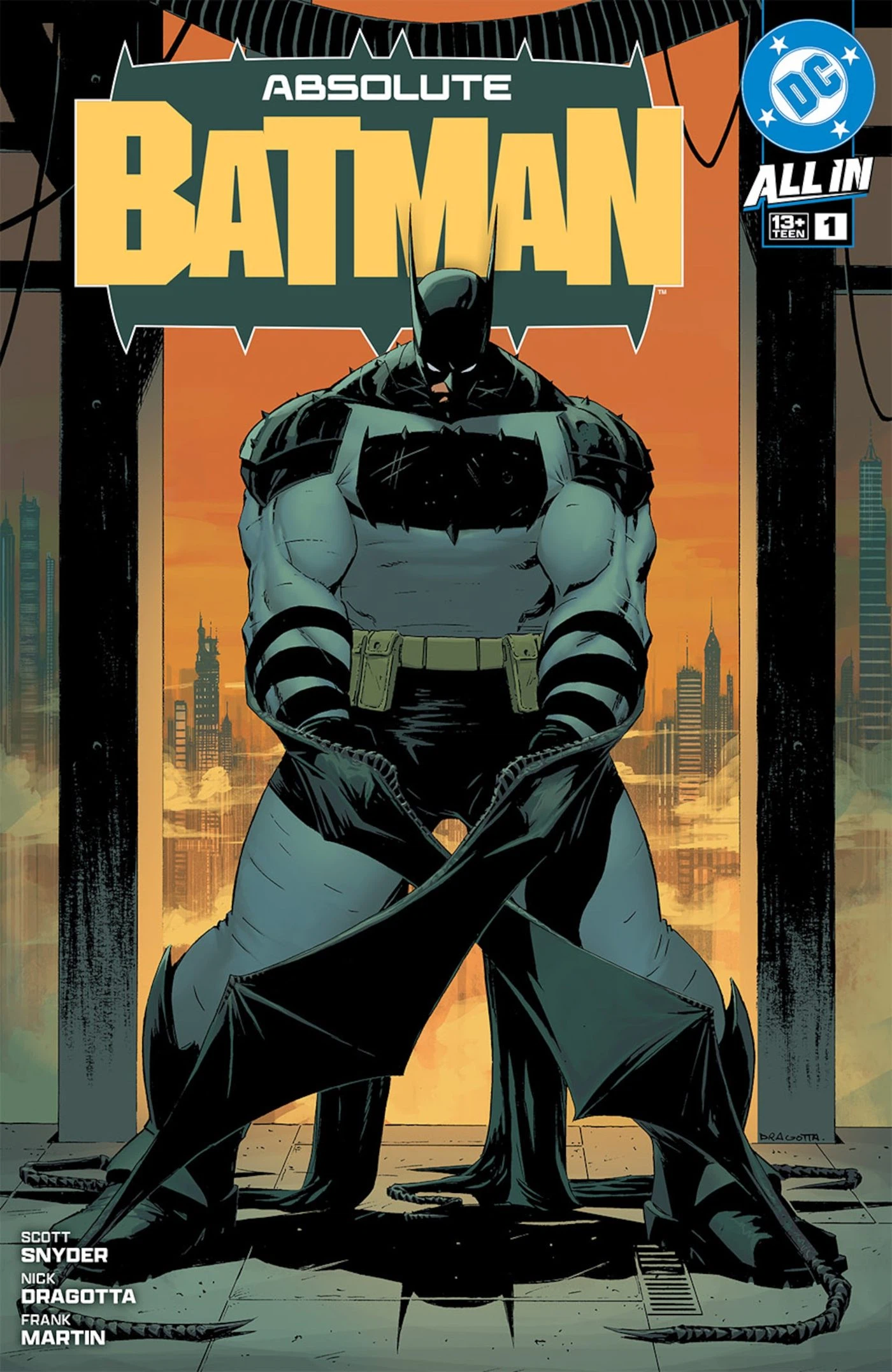 Absolute Batman #1 catalog cover