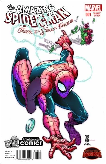 Amazing Spider-Man: Renew Your Vows #1 Giuseppe Camuncoli Amazing Spider-Man #300 homage cover