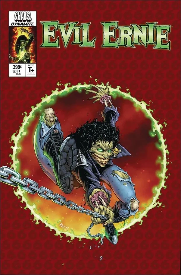 Evil Ernie #1 Jamie Biggs Amazing Spider-Man #300 homage cover