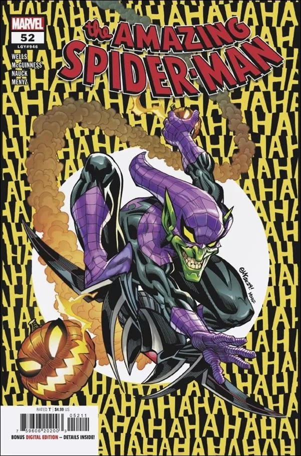 Amazing Spider-Man #52 Ed McGuinness Amazing Spider-Man #300 homage cover