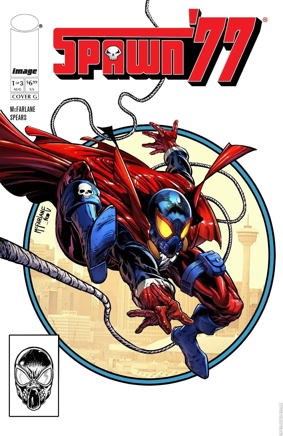 Spawn 77 #1 Todd McFarlane Amazing Spider-Man #300 homage cover