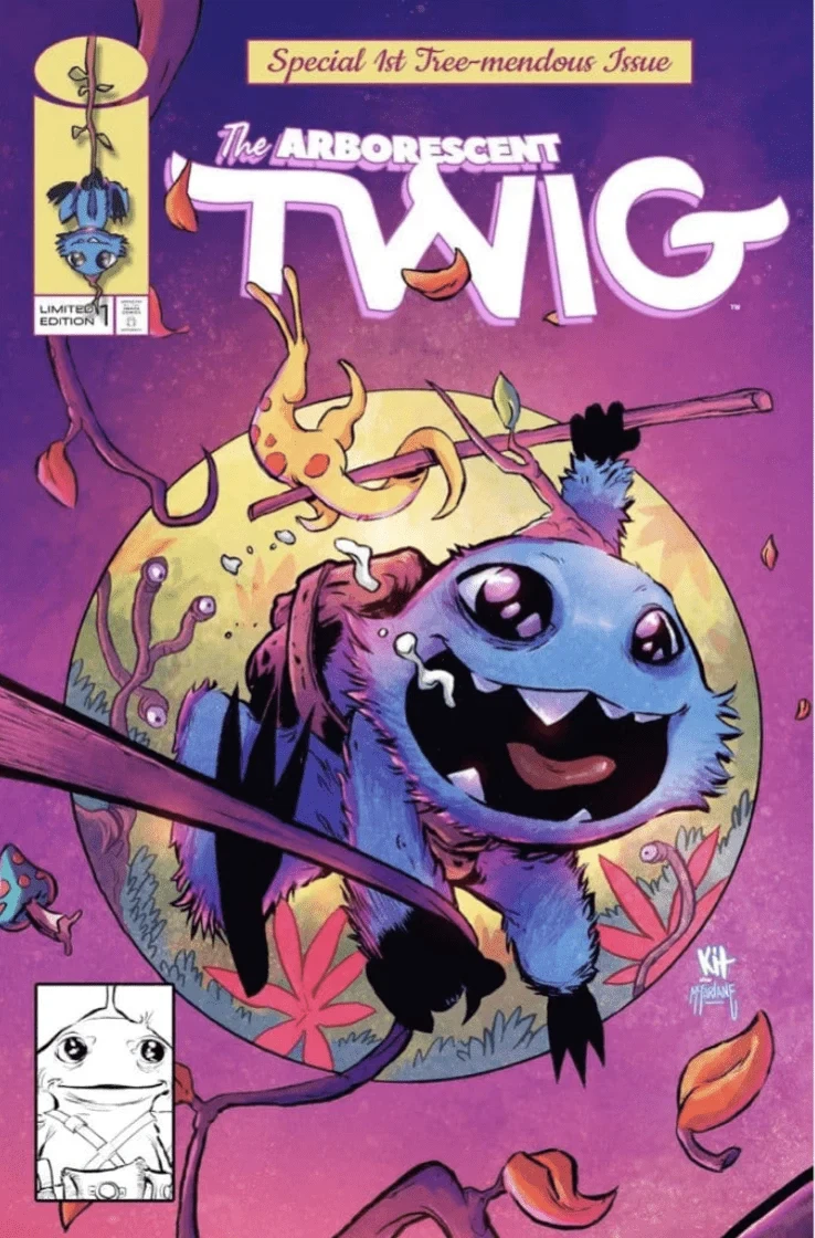 Twig #1 Kit Wallis Amazing Spider-Man #300 homage cover
