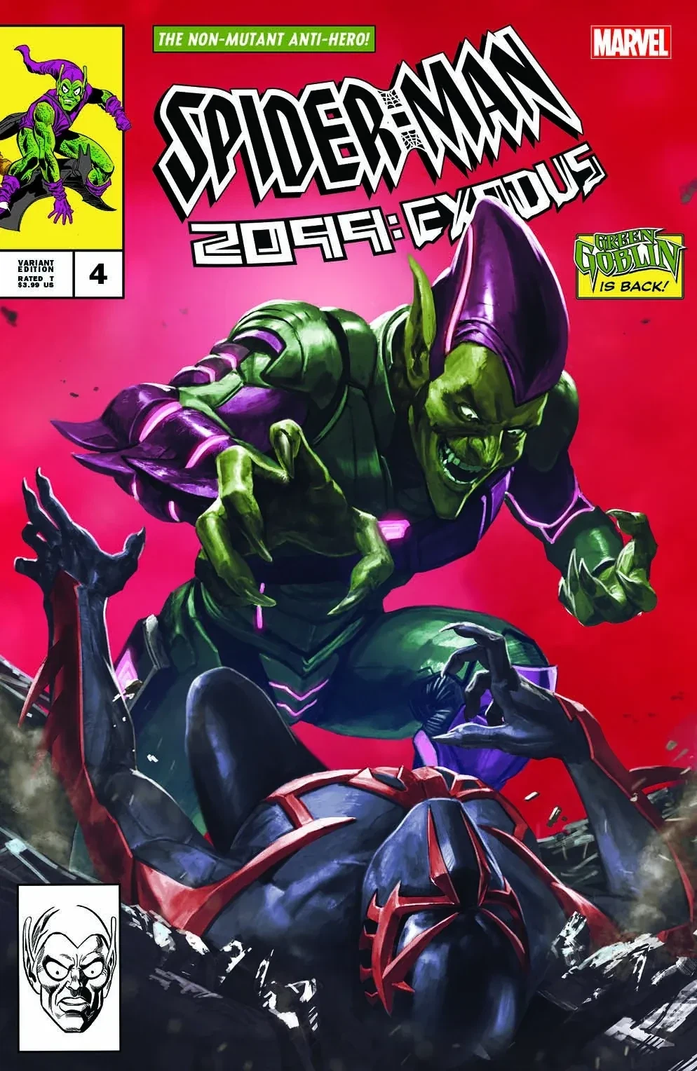 Spider-Man 2099: Exodus #4 — Amazing Spider-Man #316 Homage