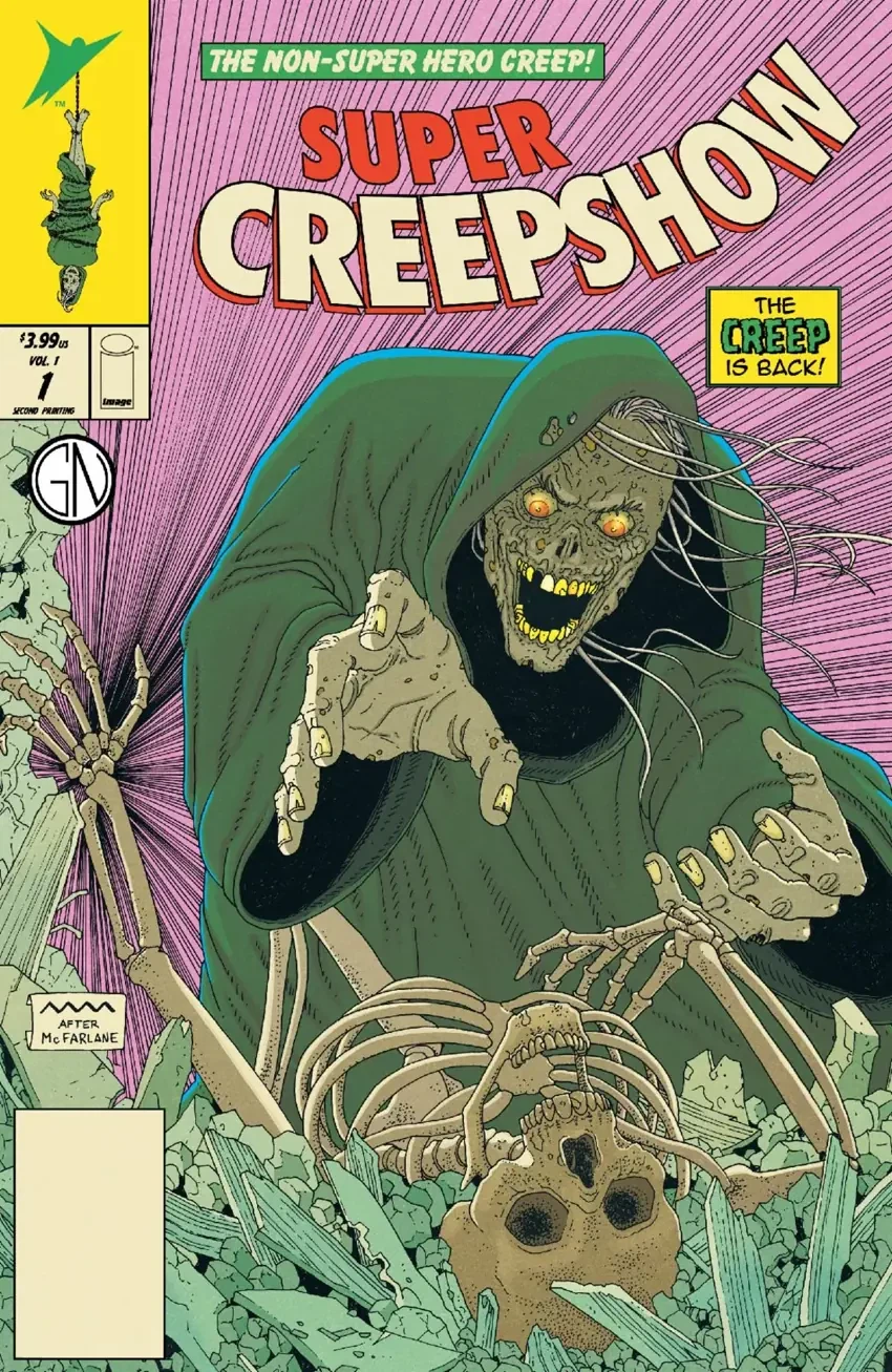 Super Creepshow #1 (of 5) 2nd printing — Amazing Spider-Man #316 Homage