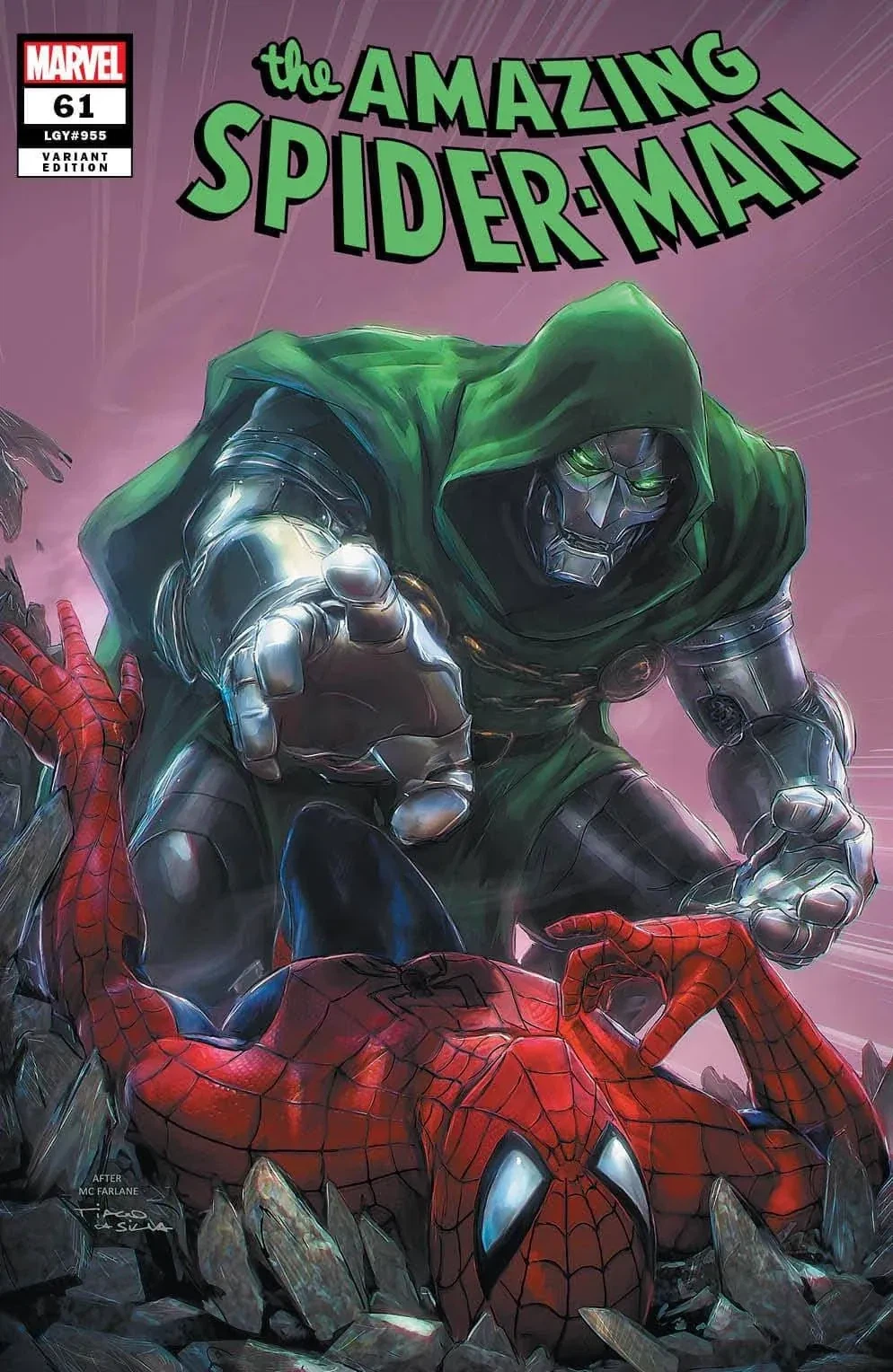Amazing Spider-Man #61 — ASM #316 homage