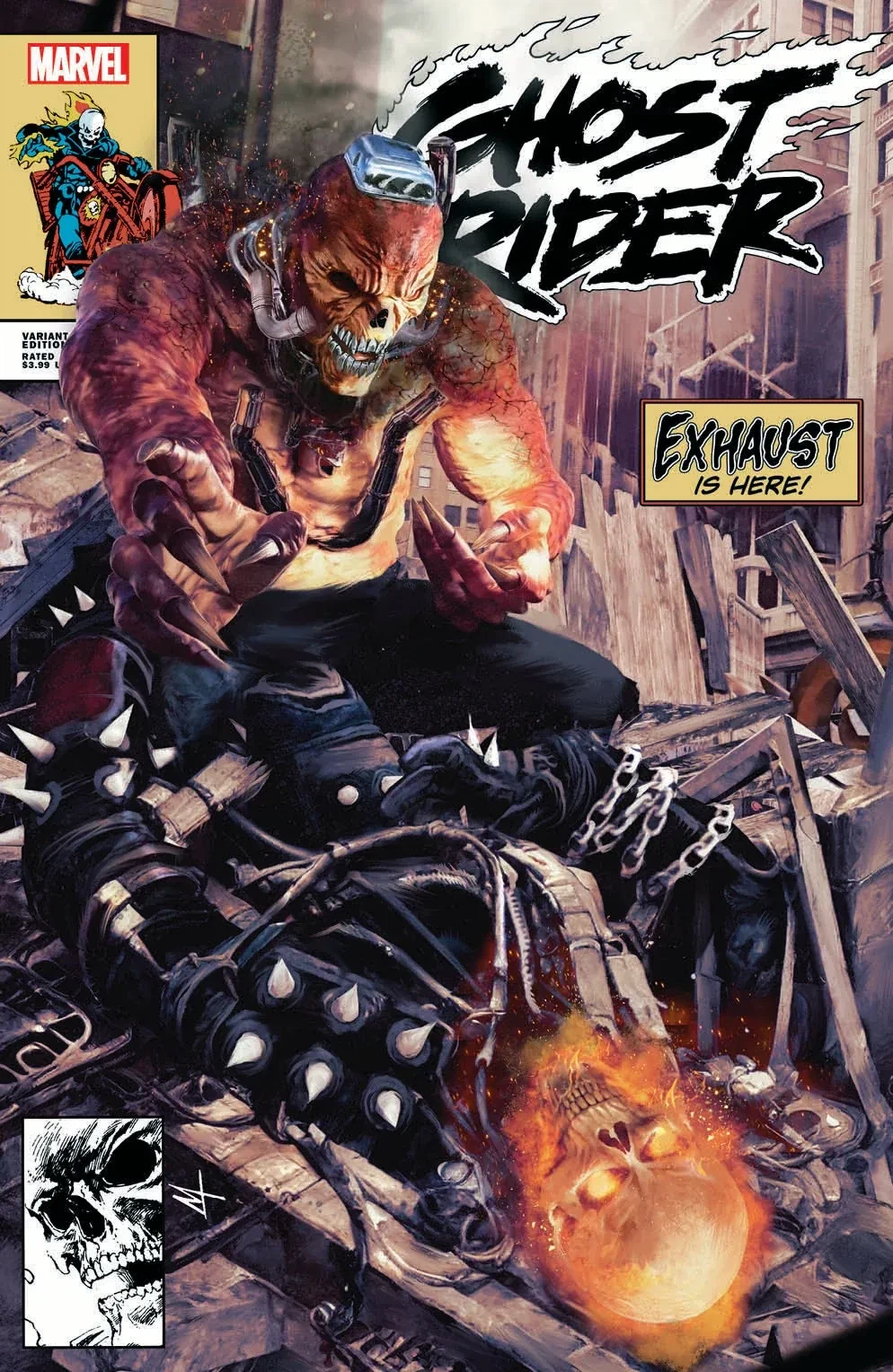 Ghost Rider #7 — ASM #316 homage