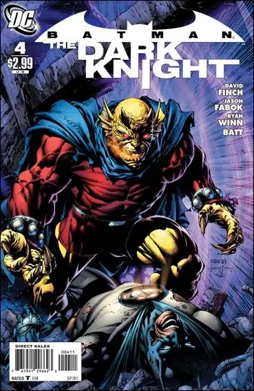 Batman: The Dark Knight #4 David Finch and Scott Williams direct edition ASM #316 homage cover