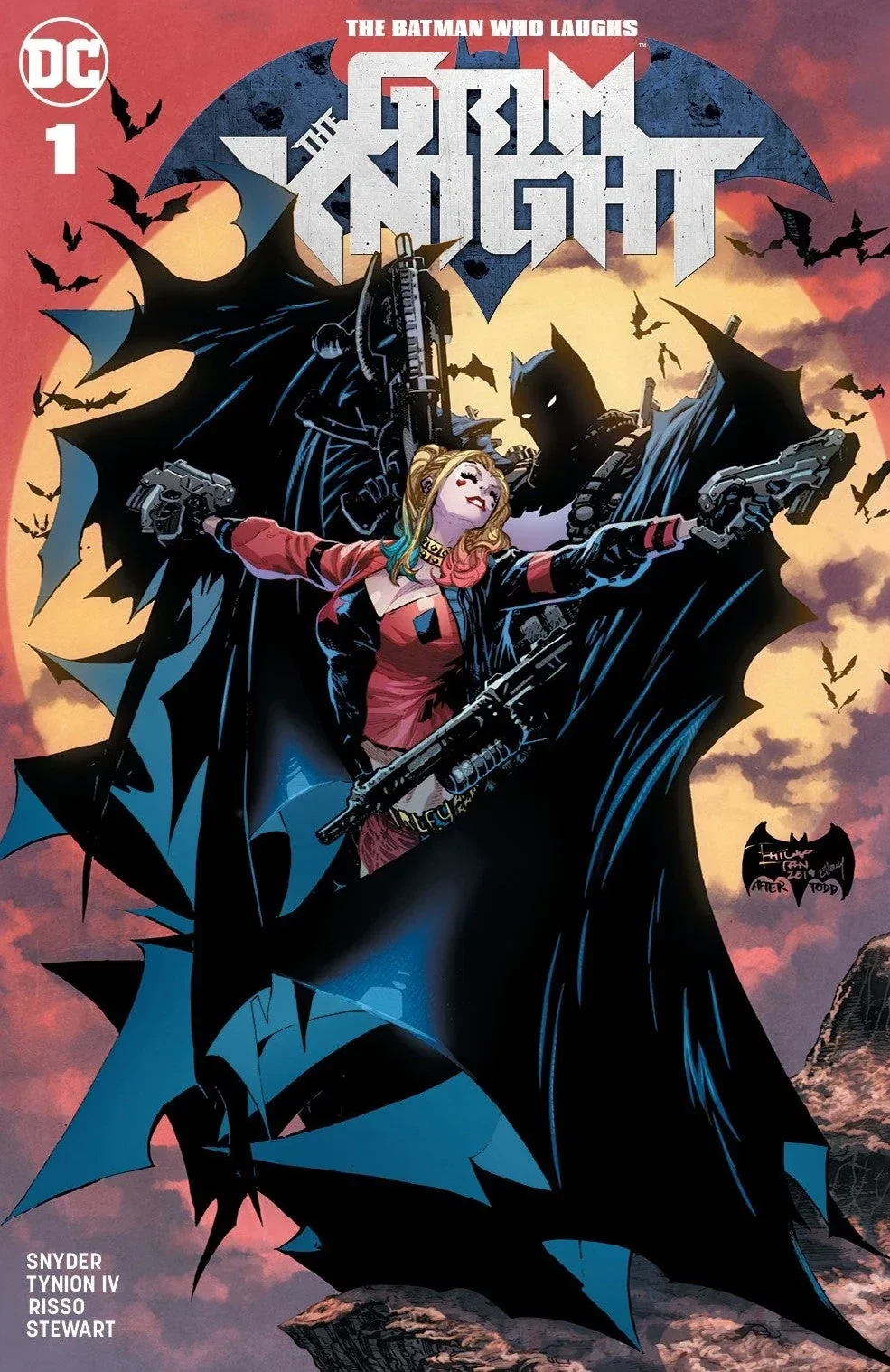 Batman: The Who Laughs — The Grim Knight 1 Batman 423 homage cover