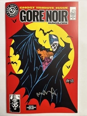 Gore Noir Magazine: Ghost Tribute Batman 423 homage cover