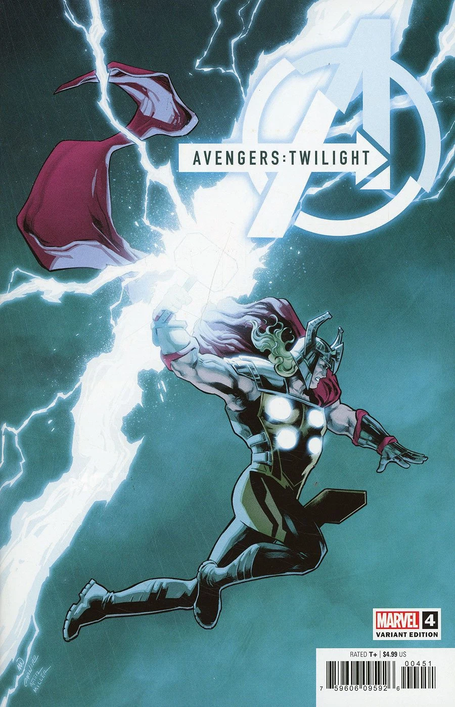 Avengers: Twilight #4 Lightning Bolt variant cover