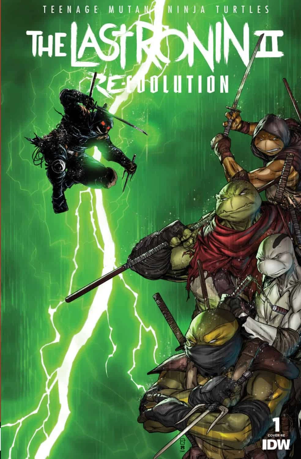 Teenage Mutant Ninja Turtles: The Last Ronin II — Re-Evolution #1 Collector Cave trade dress variant cover