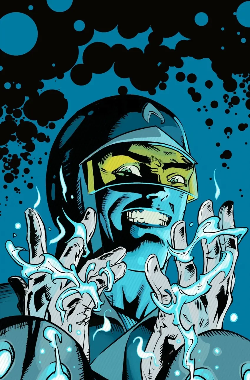 The Blue Flame #1 — Green Lantern #49 Homage — Cape and Cowl Comics exclusive variant (trade and virgin)