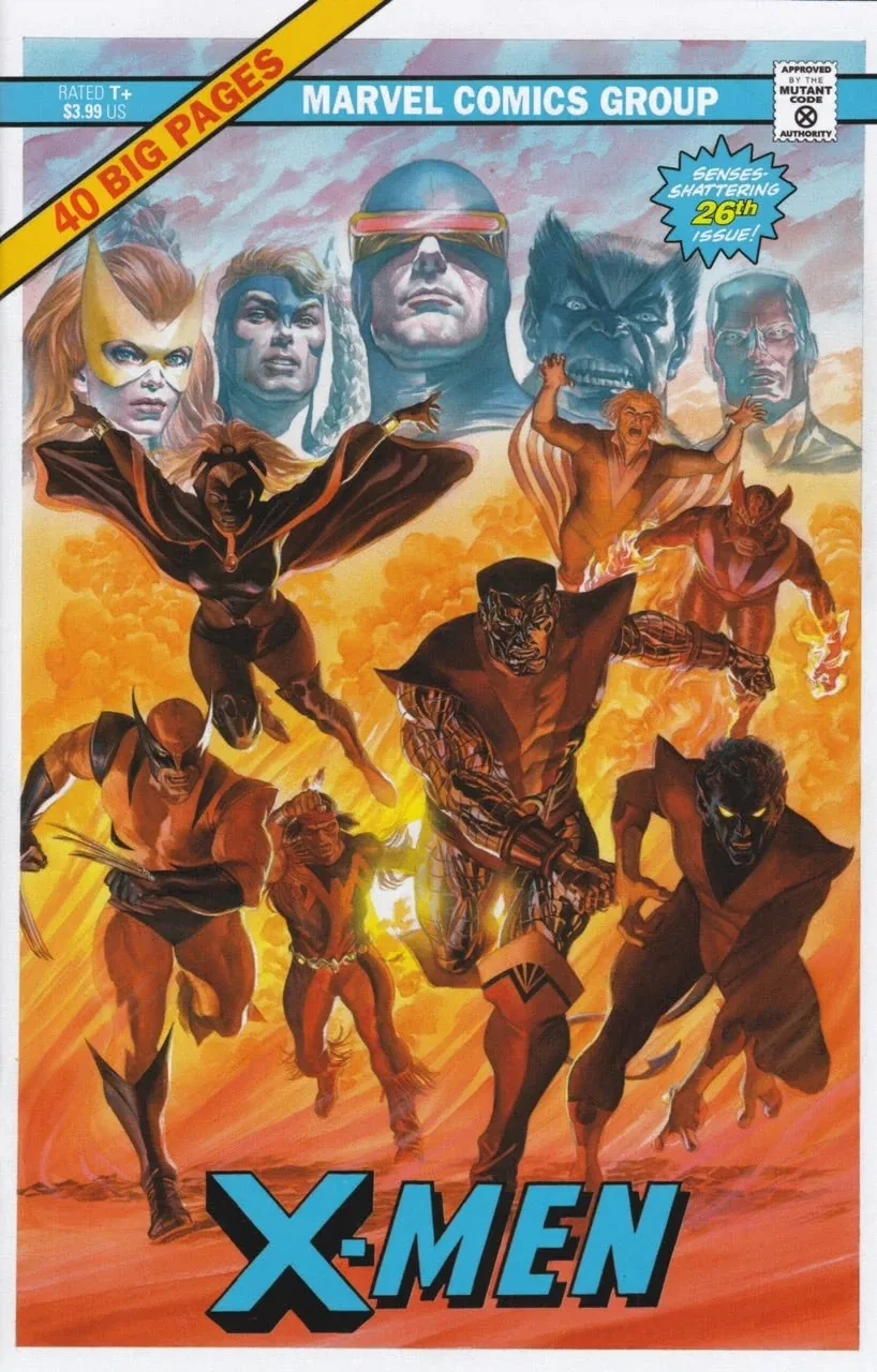 X-Men #26 (2021 series), NYCC 2023 Cover C, Giant-Size X-Men #1 homage