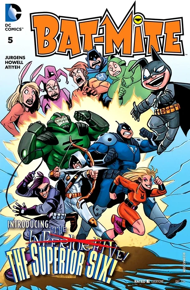 Bat-Mite #5, Standard cover, Giant-Size X-Men #1 homage