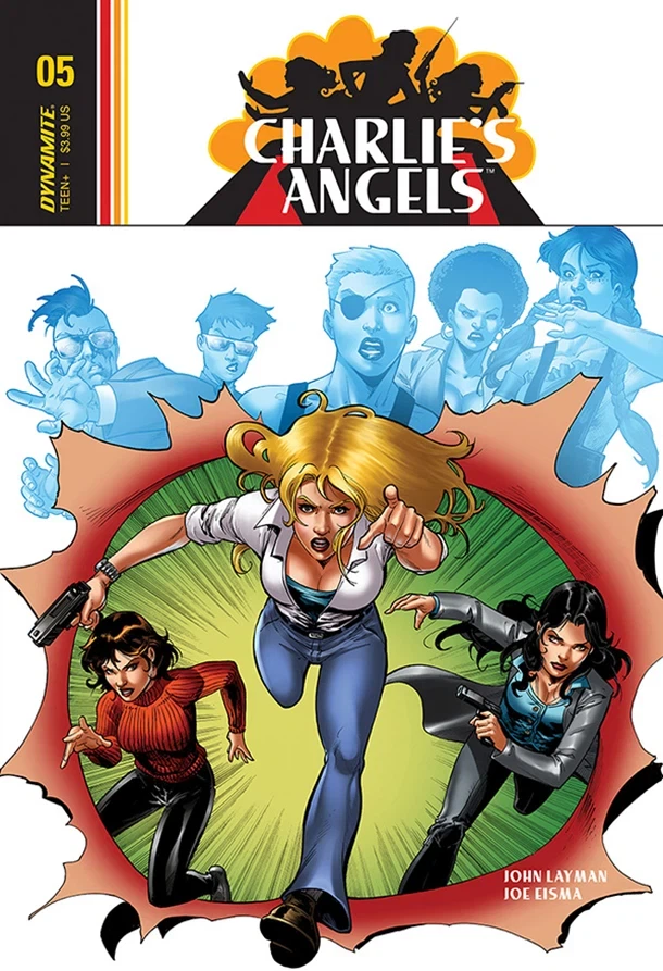 Charlie’s Angels #5, Cover A, Giant-Size X-Men #1 homage