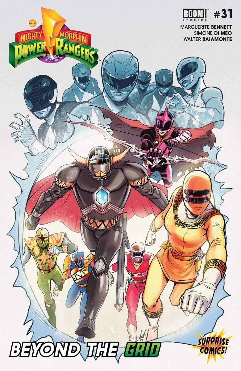 Mighty Morphin’ Power Rangers #31, Surprise Comics exclusive, Giant-Size X-Men #1 homage