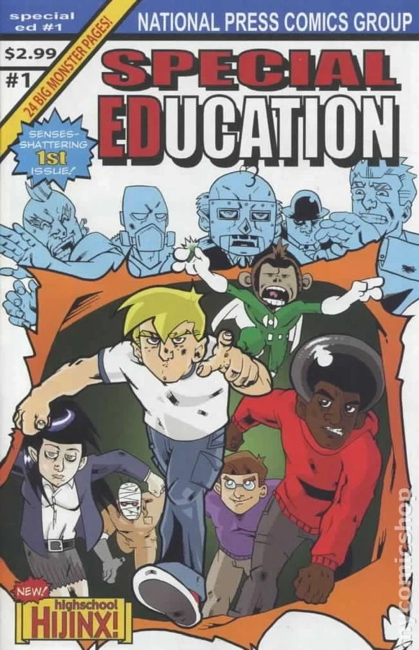 Special EDucation #1, Standard cover, Giant-Size X-Men #1 homage