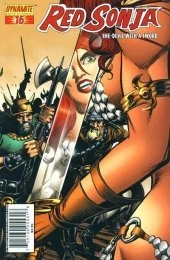 Red Sonja #16 (Cover D) cover, an homage to The Incredible Hulk #340