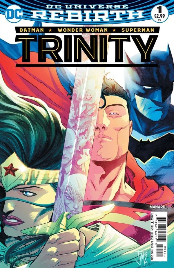 Trinity #1 cover, an homage to The Incredible Hulk #340