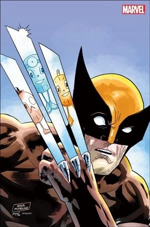 Wolverine #4 (Jan Bazaldua Stormbreakers Variant) cover, an homage to The Incredible Hulk #340