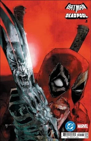 DC/Marvel: Batman/Deadpool #1 (Cover Q Bill Sienkiewicz Variant) cover, an homage to The Incredible Hulk #340
