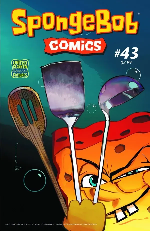 SpongeBob Comics #43 Standard cover; direct and newsstand editions