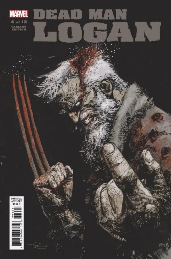 Dead Man Logan #4 1:25 incentive variant