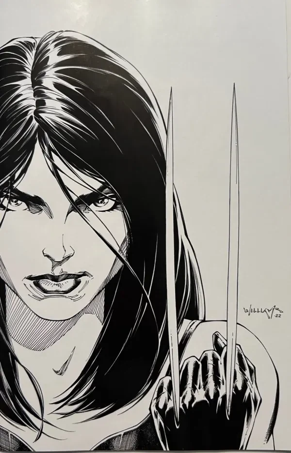 Wolverine #25 Scott Williams X-23 trade dress and virgin retailer exclusive variants