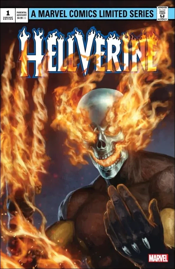 Hellverine #1 Retailer exclusive shared cover (1/800)