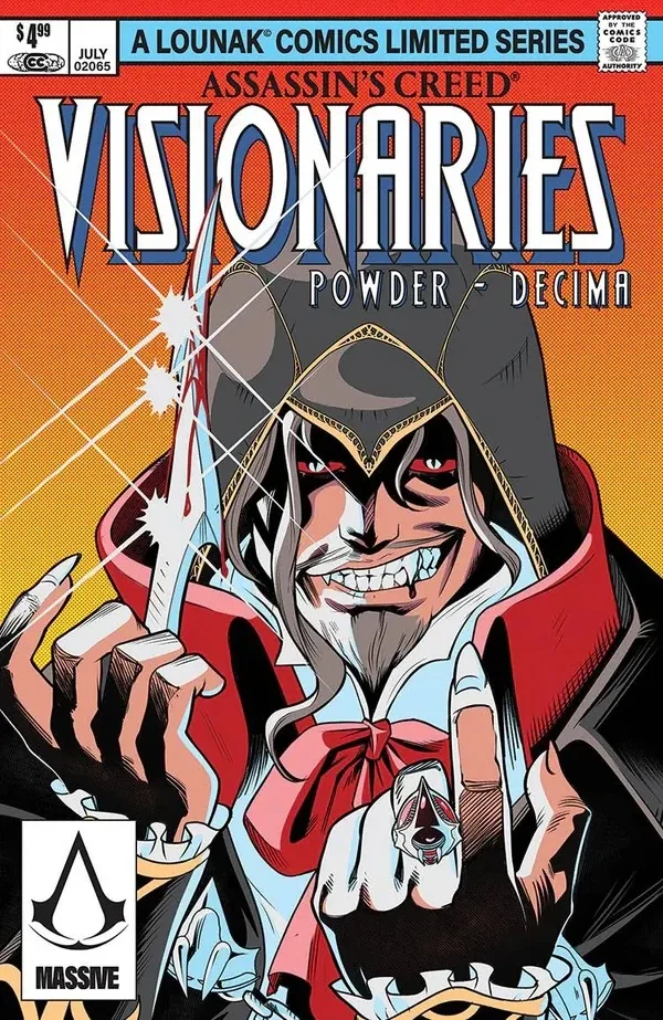 Assassin's Creed: Powder - Decima #1 Cover D homage variant