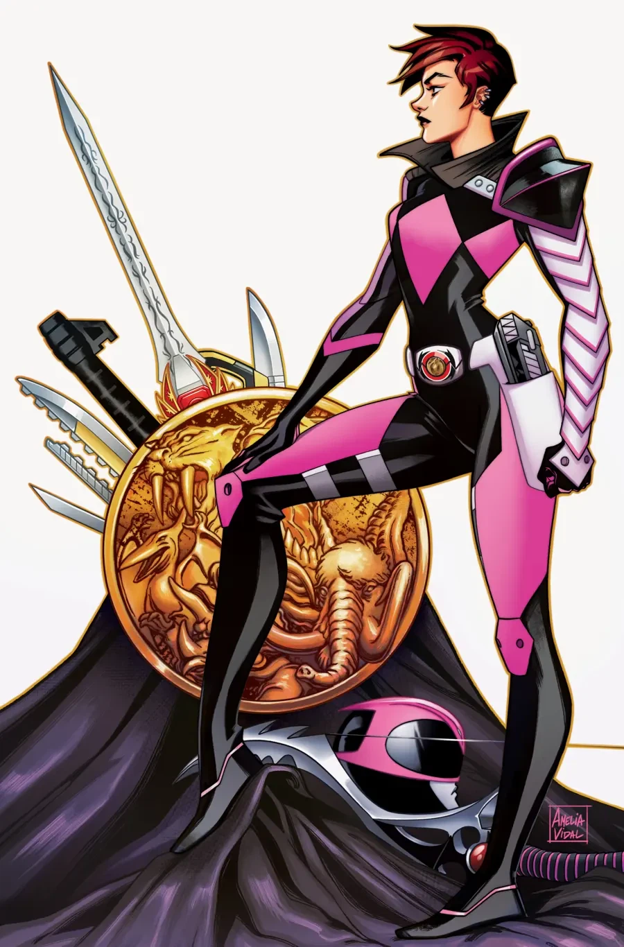 Mighty Morphin Power Rangers #37 Kirby’s Comics exclusive