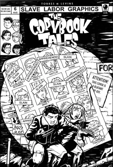 Copybook Tales #6 cover, an homage to Uncanny X-Men #141