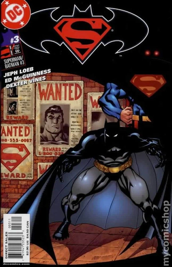 Superman/Batman #3 cover, an homage to Uncanny X-Men #141