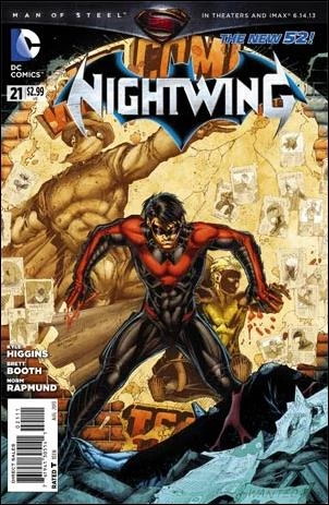 Nightwing #21 cover, an homage to Uncanny X-Men #141