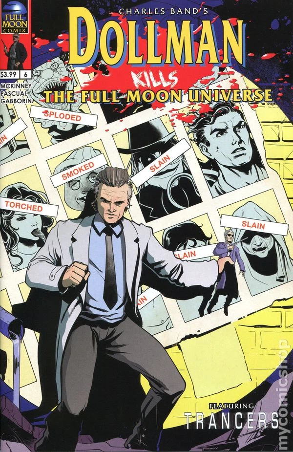 Dollman Kills #6 (Cover B, Daniel Pascual Variant) cover, an homage to Uncanny X-Men #141