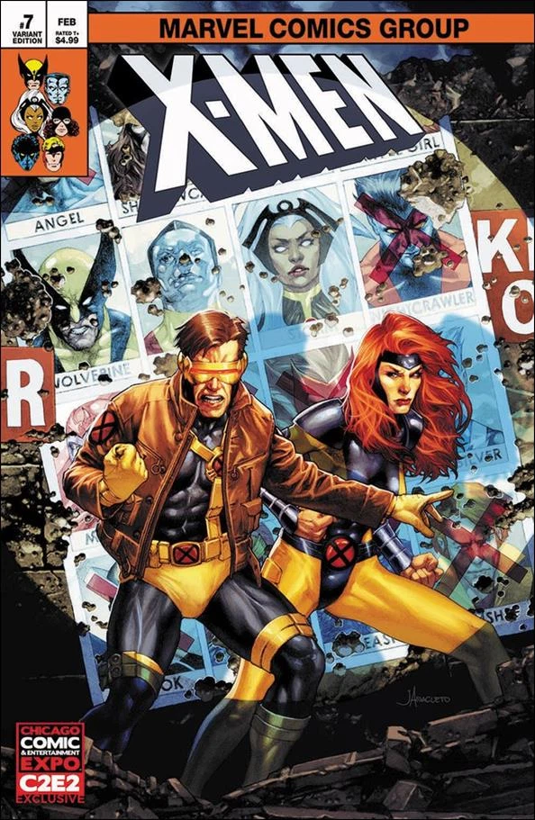 X-Men #7 (2020, Jay Anacleto C2E2 Variants) cover, an homage to Uncanny X-Men #141