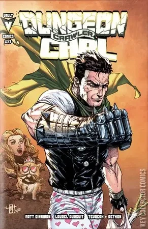 Dungeon Crawler Carl homage to One-Punch Man, cover by Jonathan Uribe