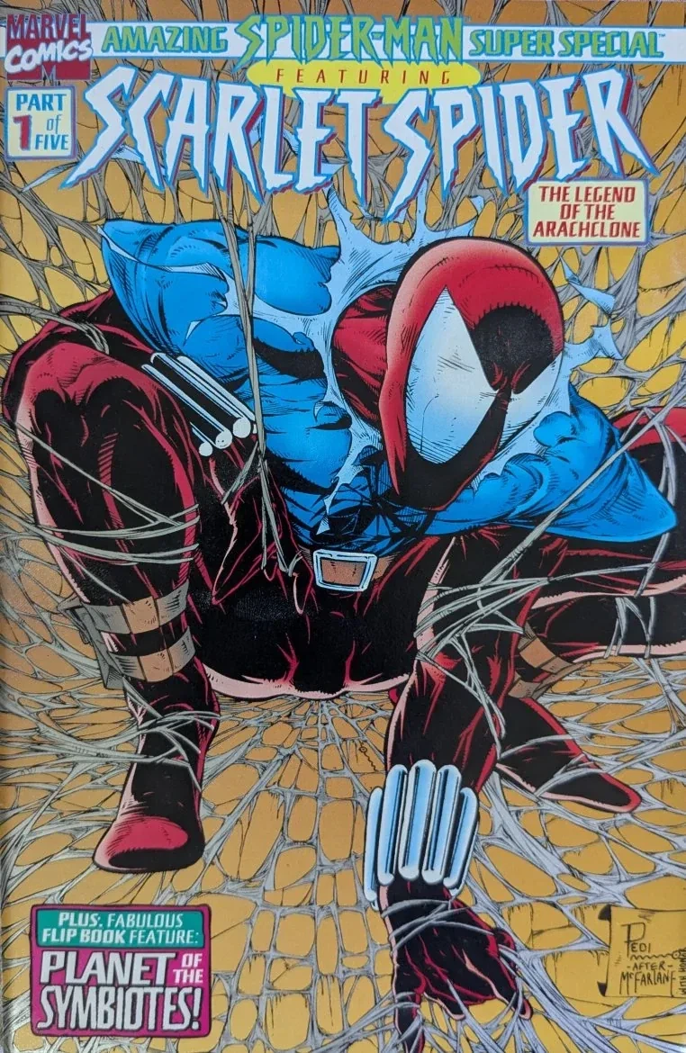 Amazing Spider-Man Super Special #1 — Scarlet Spider Flip Cover