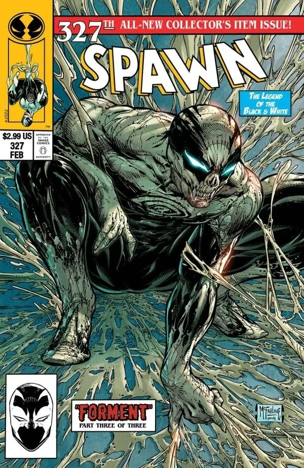 Spawn #327 — Cover B Todd McFarlane Variant
